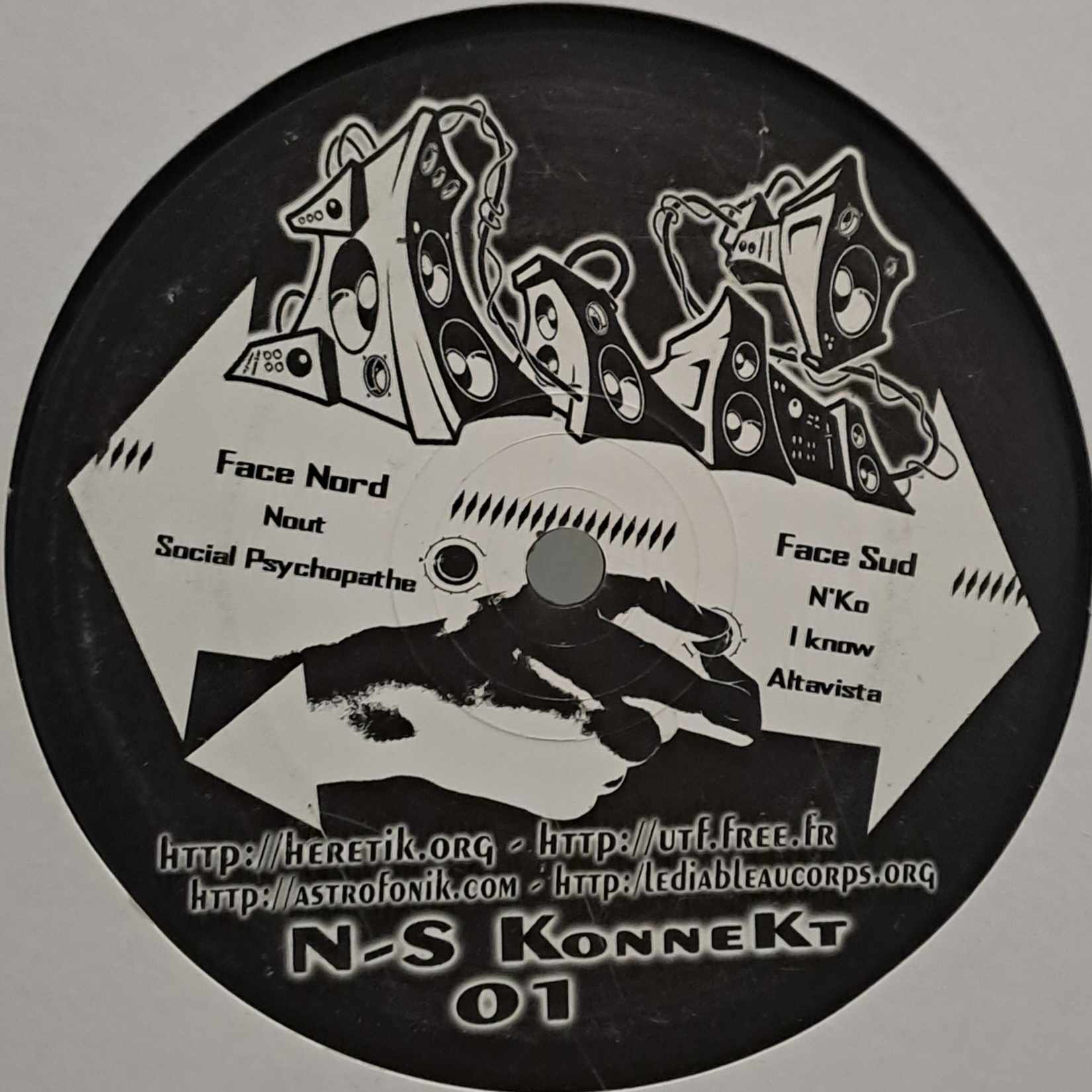 N-S Konnekt 01 - vinyle freetekno